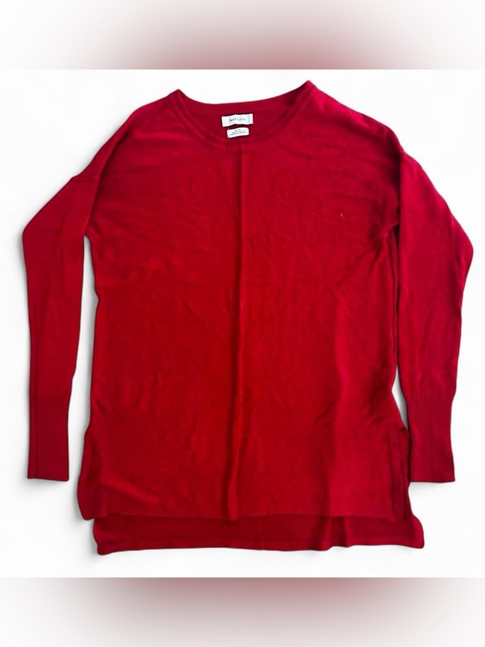 Van Heusen woman’s elegant Vibrant Red Knit sweaterTop